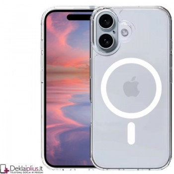 Magsafe dėklas  - permatomas (Apple Iphone 16 Plus)